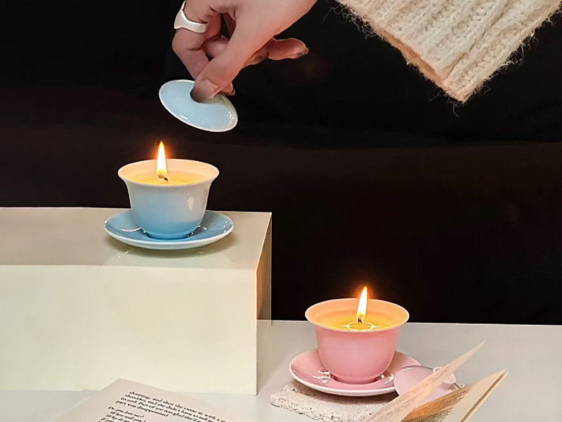 馥生六记  mini盖碗茶香薰礼盒